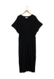 Second hand jersey dress VIOLET made from TENCEL™ Lyocell - Black (Tencel) - S