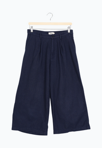 Second Hand Culotte TAMARA aus Bio-Baumwolle - Navy Blue - M