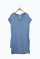 Second Hand Kleid LAURA aus Lyocell - Light Blue (Lyocell) - L