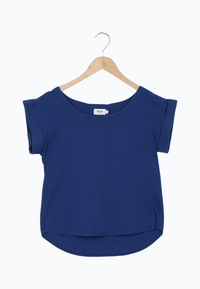 Second Hand T-Shirt CAPRI aus Bio-Baumwolle - Estate Blue - N/A - XS