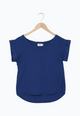 Second Hand T-Shirt CAPRI aus Bio-Baumwolle - Estate Blue - N/A - XS
