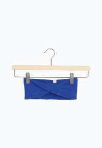 Second Hand Stirnband BETH aus recycelter Baumwolle - Deep Blue - N/A - OS