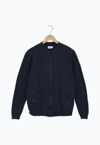 Second Hand Blouson CARTER aus Bio-Baumwolle - Midnight Blue (Structure) - S