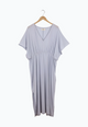 Second hand jersey dress VIOLET made from TENCEL™ Lyocell - Misty Blue (Tencel) - S