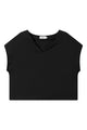 Second Hand Blusenshirt RUBY aus TENCEL™ Lyocell - Black (Tencel) - L