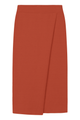 Givn Berlin Wickelrock ROMIA aus recycelter Baumwolle Skirt Copper