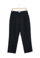 Second Hand Bundfaltenhose CHRISTIN aus Bio-Baumwolle - Dark Blue - XL