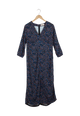 Second Hand Midikleid AMIRA aus LENZING™ ECOVERO™ - Moroccan / Lime (Leo) - S - Moroccan / Lime (Leo) - S