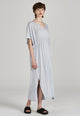 Second hand jersey dress VIOLET made from TENCEL™ Lyocell - Misty Blue (Tencel) - S