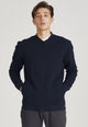 Second Hand Blouson CARTER aus Bio-Baumwolle - Midnight Blue (Structure) - S