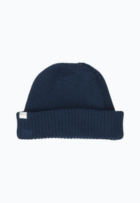 Second hand beanie GBCHRISTOF made from organic cotton - Midnight Blue - N/A - Onesize