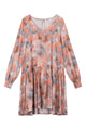 Givn Berlin Kleid ROMY aus LENZING™ ECOVERO™ Dress Grey / Copper