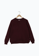Second Hand Strickpullover ERICA aus Bio-Baumwolle - Bordeaux - M