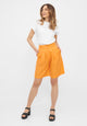 Givn Berlin Bermuda-Shorts PETRA aus TENCEL™ Lyocell Shorts Mango Orange (Tencel)