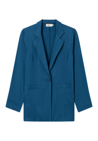Givn Berlin Blazer RAQUEL aus LENZING™ ECOVERO™ Blazer Moroccan Blue