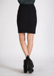 Givn Berlin Bleistiftrock NANE aus Bio-Baumwolle Skirt Black (Diagonal Stripes)