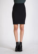 Givn Berlin Bleistiftrock NANE aus Bio-Baumwolle Skirt Black (Diagonal Stripes)