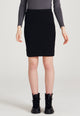Givn Berlin Bleistiftrock NANE aus Bio-Baumwolle Skirt Black (Structure)