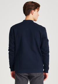 Givn Berlin Blouson CARTER aus Bio-Baumwolle Jacket Midnight Blue (Structure)