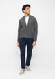 Givn Berlin Blouson CARTER aus Bio-Baumwolle Jacket Shadow Grey (Lines)