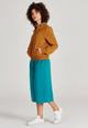 Blouson DEBBY aus TENCEL™ Lyocell - Rubber Brown (Tencel)