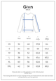 Givn Berlin Blouson ELLA aus Bio-Baumwolle Jacket Ocean Blue (Rib)