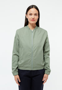 Givn Berlin Blouson GBESTRELLA aus fester Bio-Baumwolle Jacket Eucalyptus Green