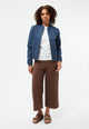 Givn Berlin Blouson GBESTRELLA aus fester Bio-Baumwolle Jacket Ocean Blue
