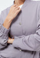 Givn Berlin Blouson GBLORELLA relaxed aus LENZING™ ECOVERO™ Jacket Lilac Grey