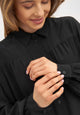Givn Berlin Bluse CHIARA aus LENZING™ ECOVERO™ Blouse Black
