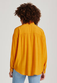 Givn Berlin Bluse CHIARA aus LENZING™ ECOVERO™ Blouse Pecan