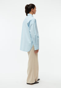 Givn Berlin Bluse GBCOSIMA loose Fit aus Bio-Baumwolle Blouse Ice Blue
