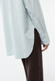 Givn Berlin Bluse GBCOSIMA loose Fit aus Bio-Baumwolle Blouse Light Blue