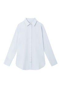 Givn Berlin Bluse GBCOSIMA loose Fit aus Bio-Baumwolle Blouse Light Blue