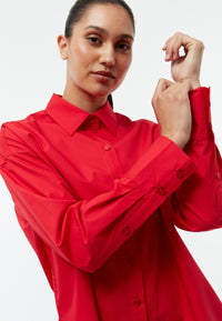 Givn Berlin Bluse GBCOSIMA loose Fit aus Bio-Baumwolle Blouse Strawberry