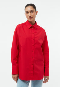 Givn Berlin Bluse GBCOSIMA loose Fit aus Bio-Baumwolle Blouse Strawberry