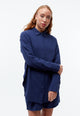 Givn Berlin Bluse GBCOSIMA oversize aus Bio-Baumwolle Blouse Nightshade Blue (Musselin)