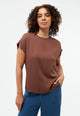 Givn Berlin Bluse GBFENNA aus LENZING™ ECOVERO™ Blouse Chocolate Brown