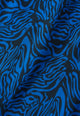 Givn Berlin Bluse GBIVA aus LENZING™ ECOVERO™ Blouse Black / Electric Blue (Tiger)