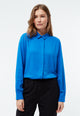 Givn Berlin Bluse GBIVA aus LENZING™ ECOVERO™ mit Stehkragen Blouse Electric Blue