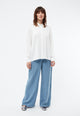 Givn Berlin Bluse GBIVA aus LENZING™ ECOVERO™ mit Stehkragen Blouse White