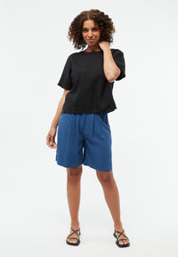 Givn Berlin Bluse GBPINA aus Leinen Blouse Black (Linen)
