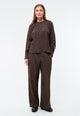 Givn Berlin Bluse GBSMILLA mit Puffärmeln aus TENCEL™ mit Peach-Effekt Blouse Coffee Brown (Tencel)