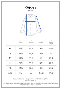 Givn Berlin Bluse GBSMILLA mit Puffärmeln aus TENCEL™ mit Peach-Effekt Blouse Coffee Brown (Tencel)