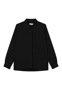 Givn Berlin Bluse IVA aus LENZING™ ECOVERO™ Blouse Black
