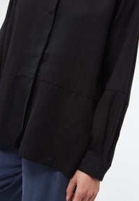 Givn Berlin Bluse IVY aus TENCEL™ Lyocell Blouse Black (Tencel)