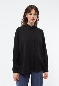 Givn Berlin Bluse IVY aus TENCEL™ Lyocell Blouse Black (Tencel)