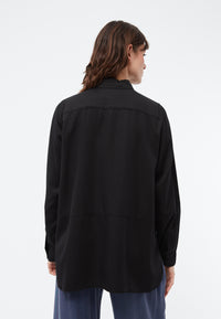 Givn Berlin Bluse IVY aus TENCEL™ REFIBRA™ Lyocell Blouse Black (Refibra)
