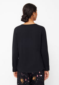 Givn Berlin Bluse ZOE aus LENZING™ ECOVERO™ Blouse Black
