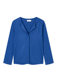 Givn Berlin Bluse ZOE aus LENZING™ ECOVERO™ Blouse Deep Blue